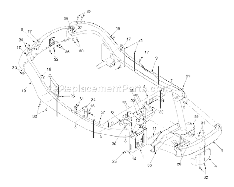 Page G Diagram and Parts List for 13A-328-402 2000 Yard Man Lawn Tractor